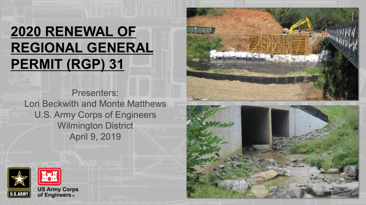 2020 renewal of regional general permit rgp 31