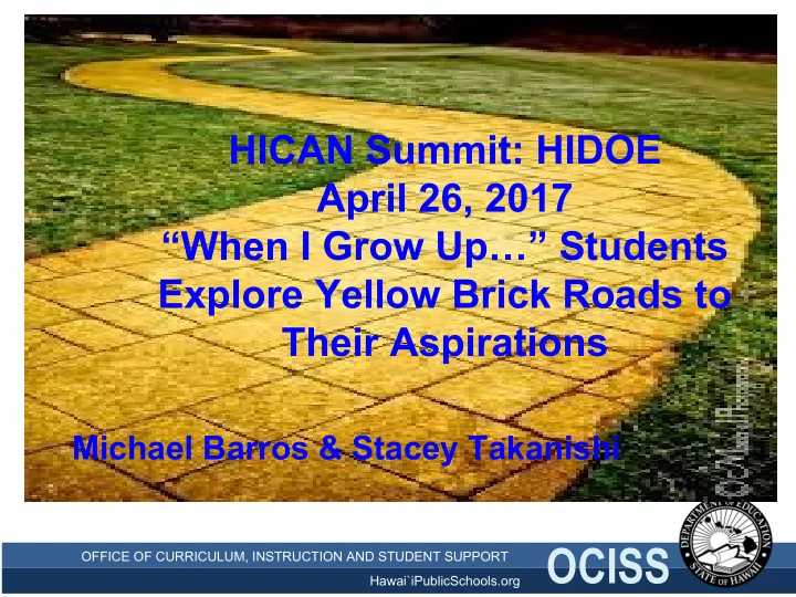 hawai ipublicschools org ociss