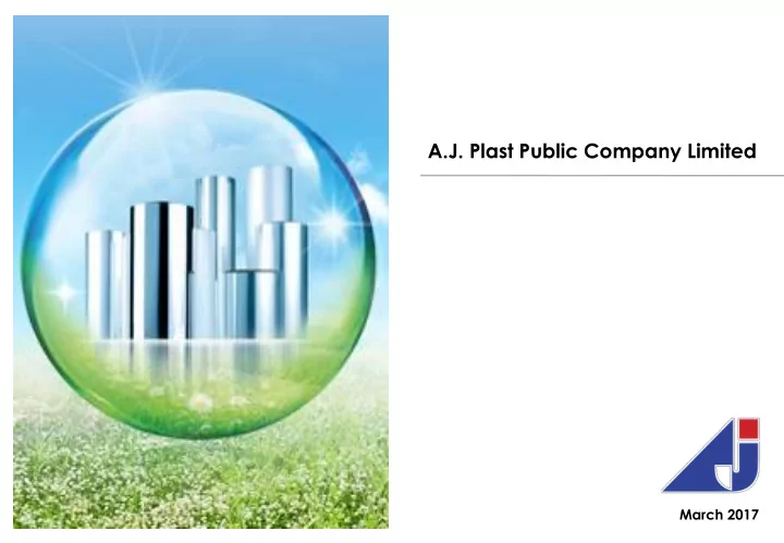 a j plast public company limited