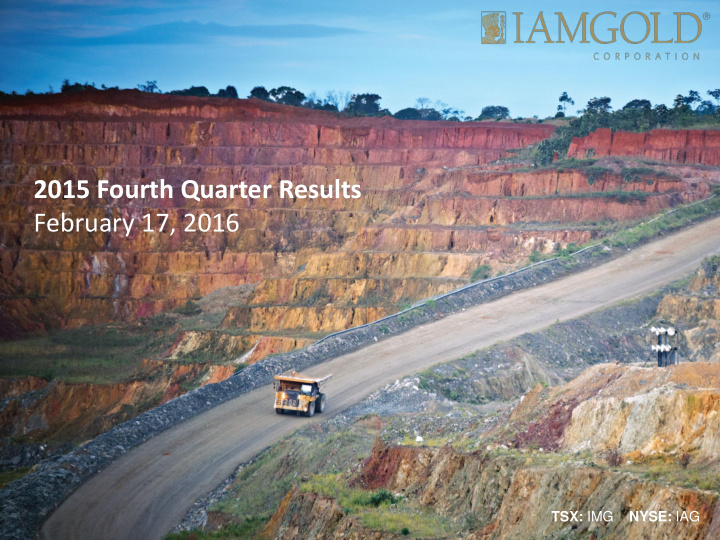 2015 fourth quarter results