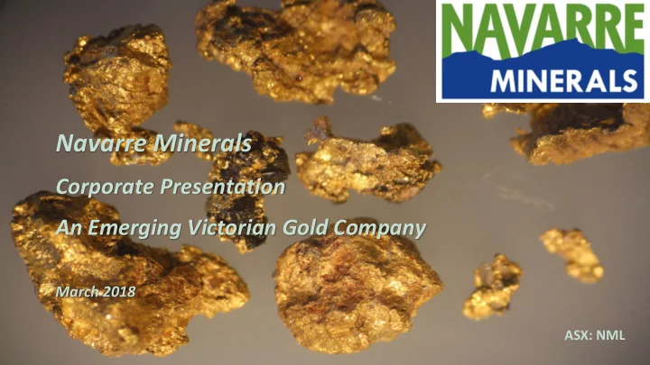 navarre minerals