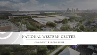 1  National Western Center  February 25, 2016  Environmental Investigations  Presentation to the