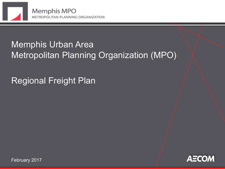 memphis urban area metropolitan planning organization mpo