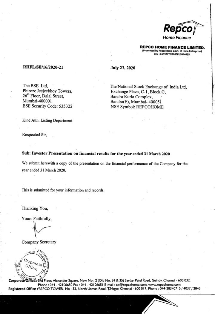 repco home finance