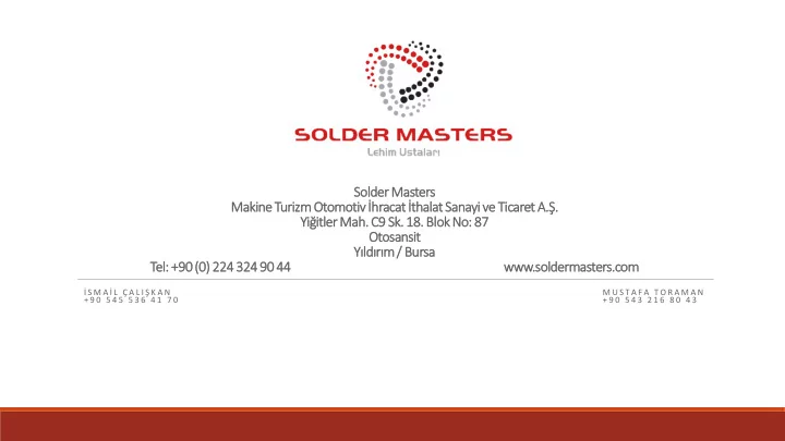 soldermasters