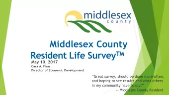 Presentation Roadmap  I.  Introduction  II. Survey Design  III. Results  Demographics