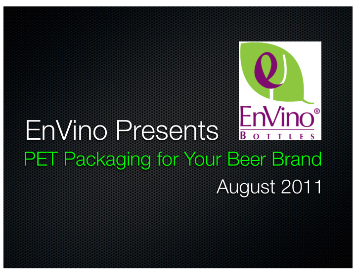 envino presents