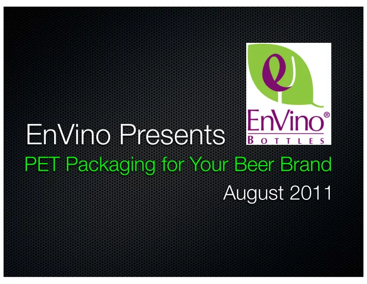 envino presents