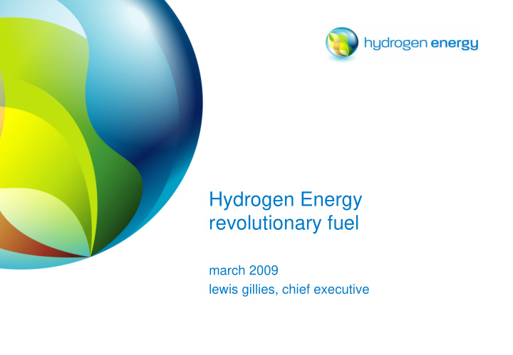 hydrogen energy revolutionary fuel
