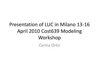 Workshop  Carina Ortiz  Somero    Most Spruce    Did not do the decidious 3%. Normally in Q