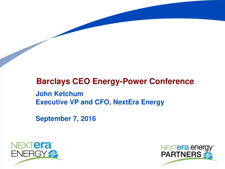 barclays ceo energy power conference