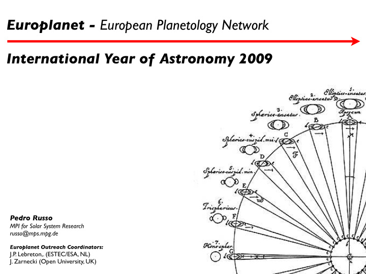 europlanet european planetology network international
