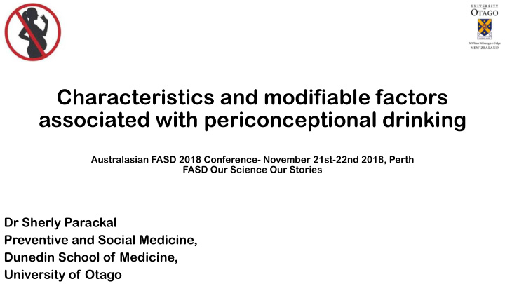 characteristics and modifiable factors associated with