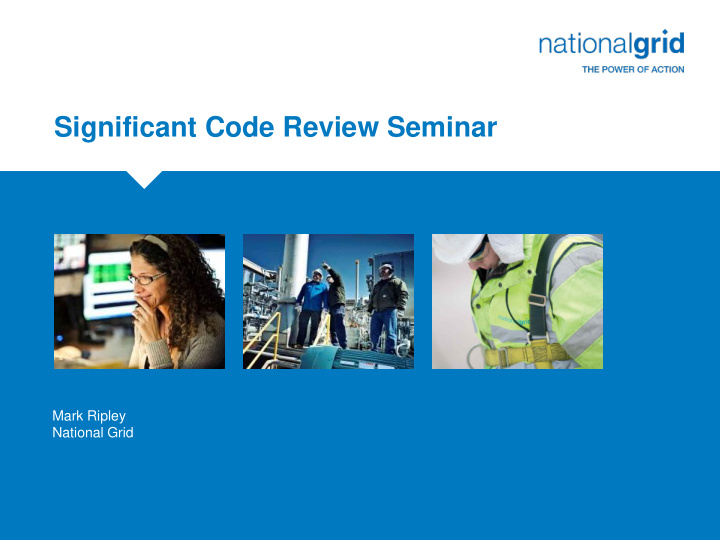 significant code review seminar