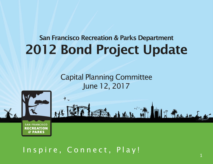 2012 bond project update