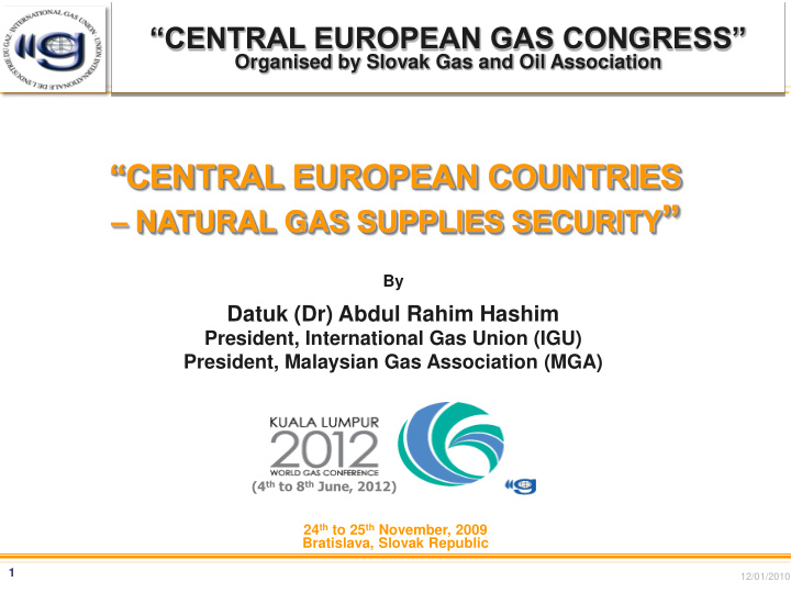 natural gas supplies security