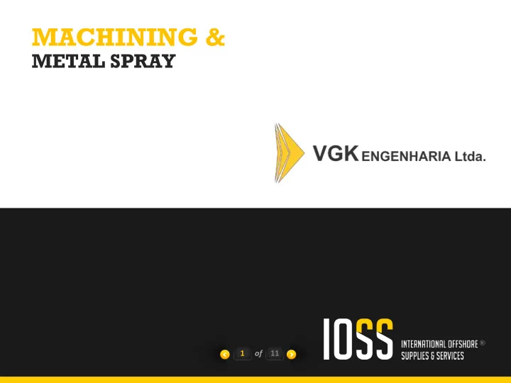 machining