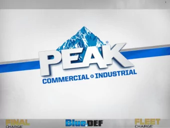 1  2 TODAYS TOPICS  Joe Long / Peak  Commercial &amp; Industrial  Cell # 203-648-2849