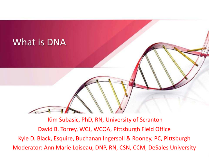 what is dna