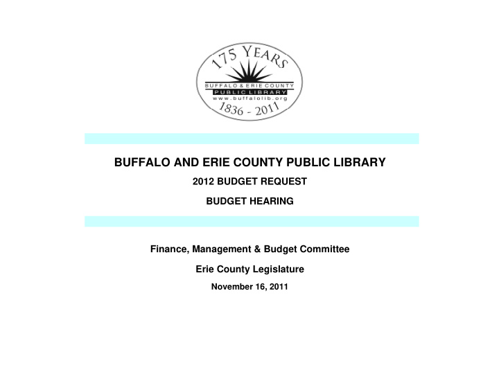 buffalo and erie county public library