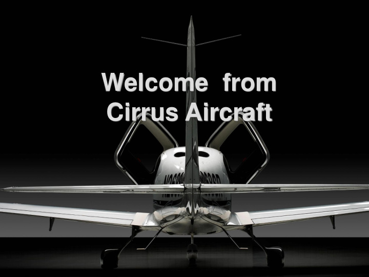 cirrus aircraft brief history of cirrus