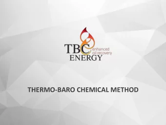 THERMO-BARO CHEMICAL METHOD  THERMO-BARO CHEMICAL METHOD  DISCLOSURE    This information may