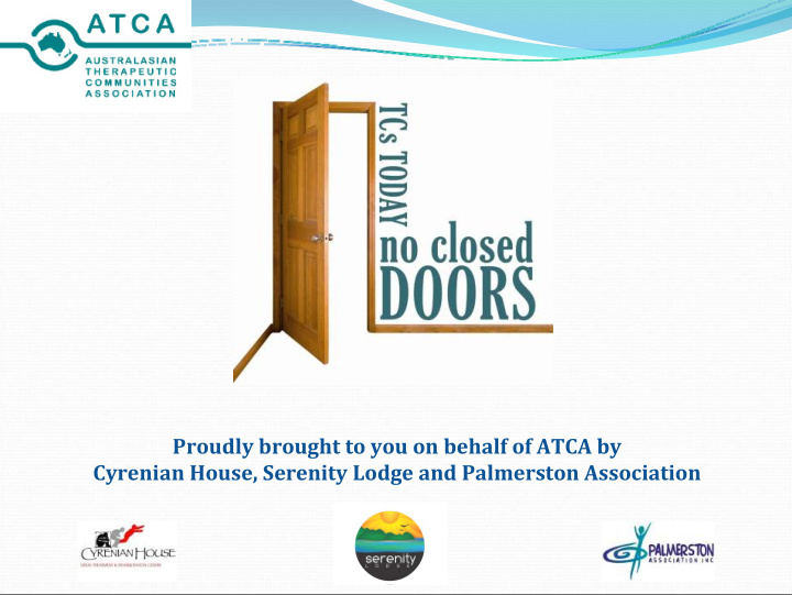 proudly brought to you on behalf of atca by cyrenian