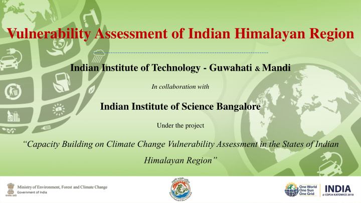 vulnerability assessment of indian himalayan region