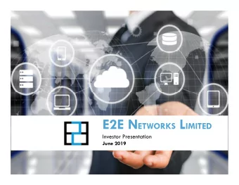 About us  Emerge in May 2018    We have built our own Cloud Infra and developed our Technology