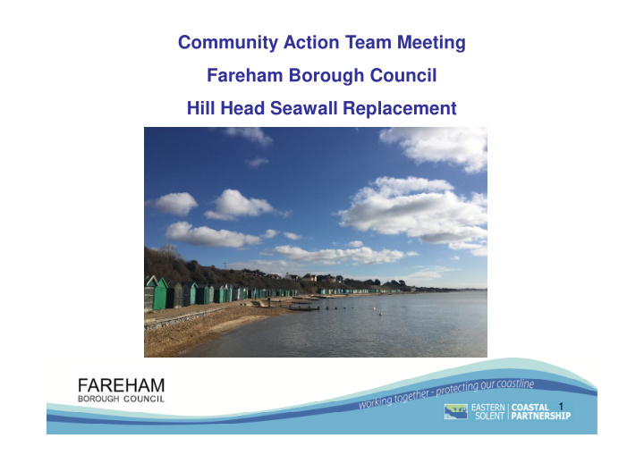 community action team meeting fareham borough council