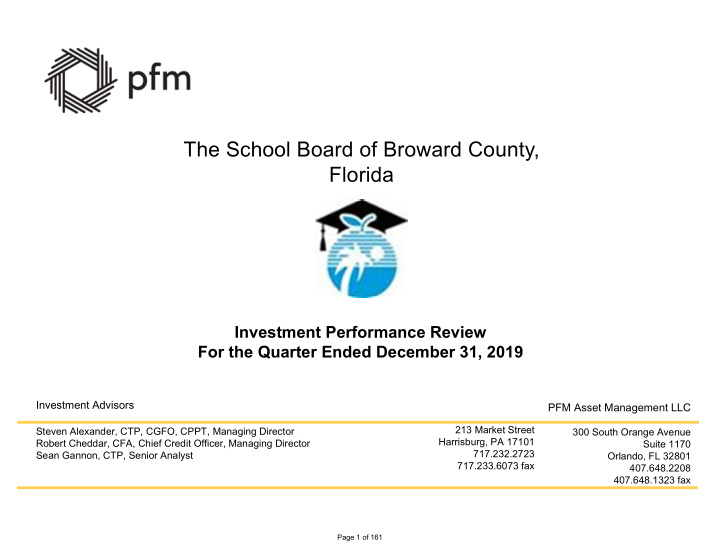 the school board of broward county florida