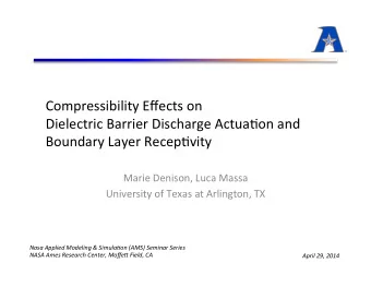 Compressibility  Effects  on