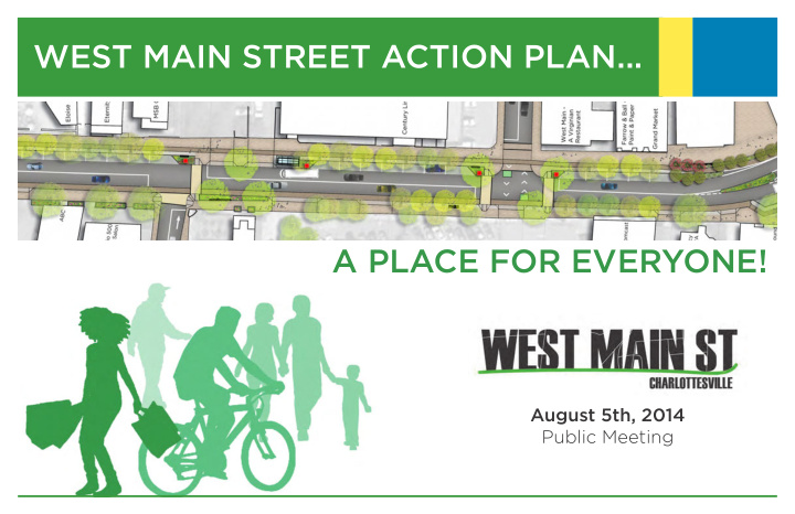 west main street action plan a place for everyone