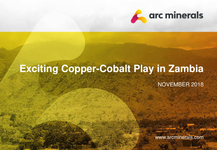 exciting copper cobalt play in zambia