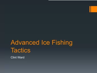 Advanced Ice Fishing  Tactics  Clint Ward  Rod Selection  Average Rod between 24 and 32