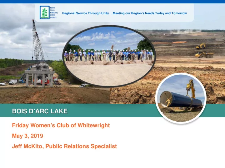bois d arc lake