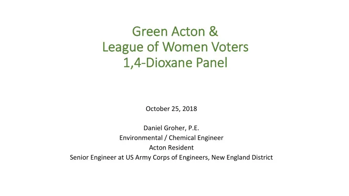 gr green een act acton on league of wome men voters 1 4