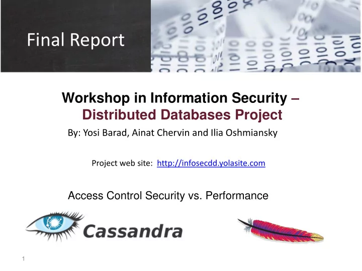 final report