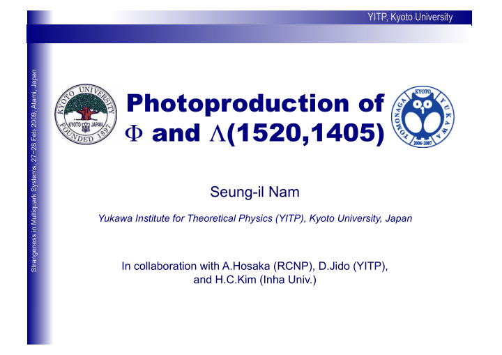 photoproduction of