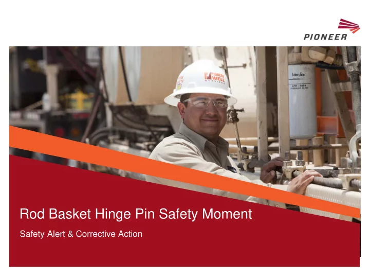 click to edit master title rod basket hinge pin safety