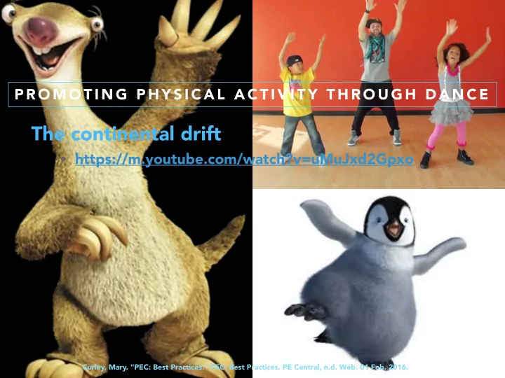 the continental drift