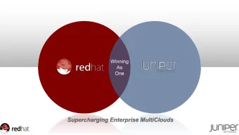 Supercharging Enterprise MultiClouds  Empowering The Enterprise Cloud  SIMPLE  OPEN  SECURE  Run