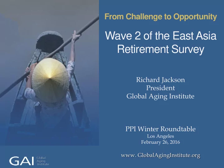 retirement survey