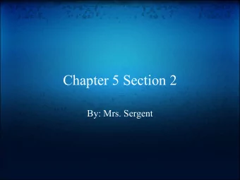 Chapter 5 Section 2  By: Mrs. Sergent  To Get You Thinking  What would the &quot;fossil