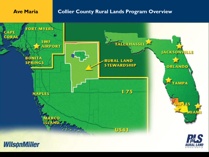 ave maria collier county rural lands program overview ave
