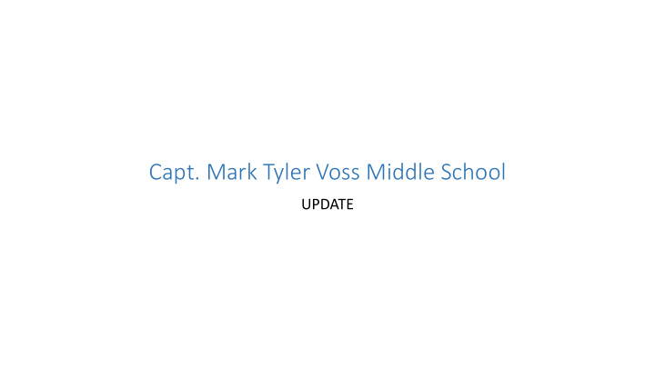 capt mark tyler voss middle school