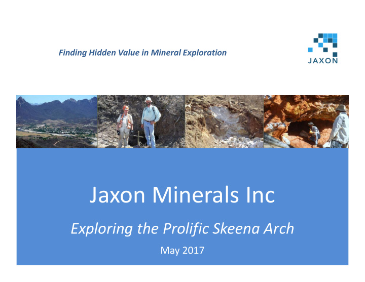 jaxon minerals inc