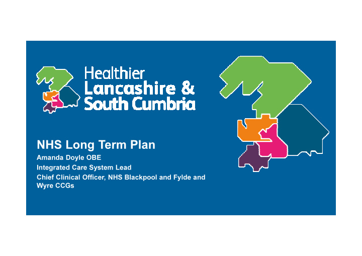 nhs long term plan