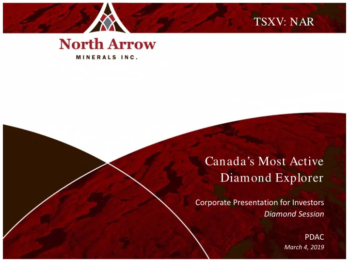 canada s most active diamond explorer