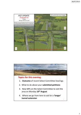 Thanks  To all those who joined in with the Select Committee visit on June 22 nd here (and June